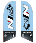 Custom Single-Sided Design Flags for Events and Promotions-BOSS CO